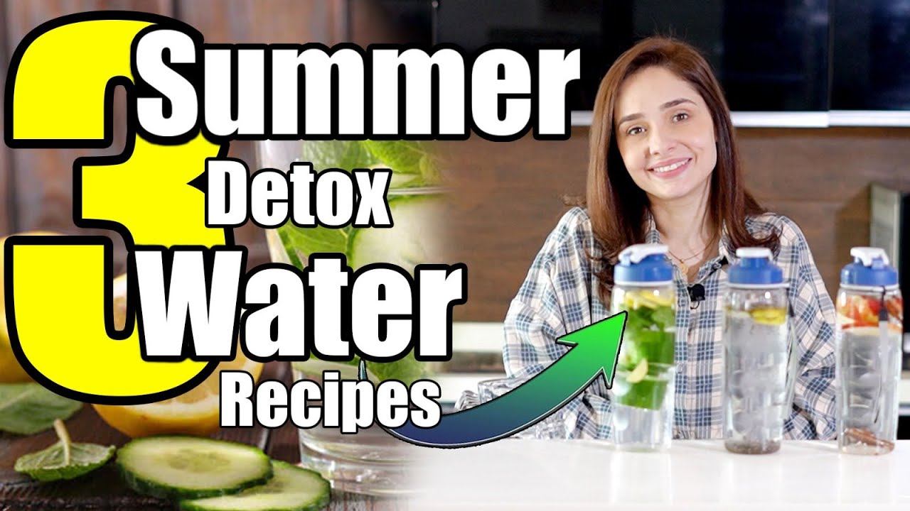 How to Make 3 Refreshing Summer Detox Water Recipes with Juggun Kazim