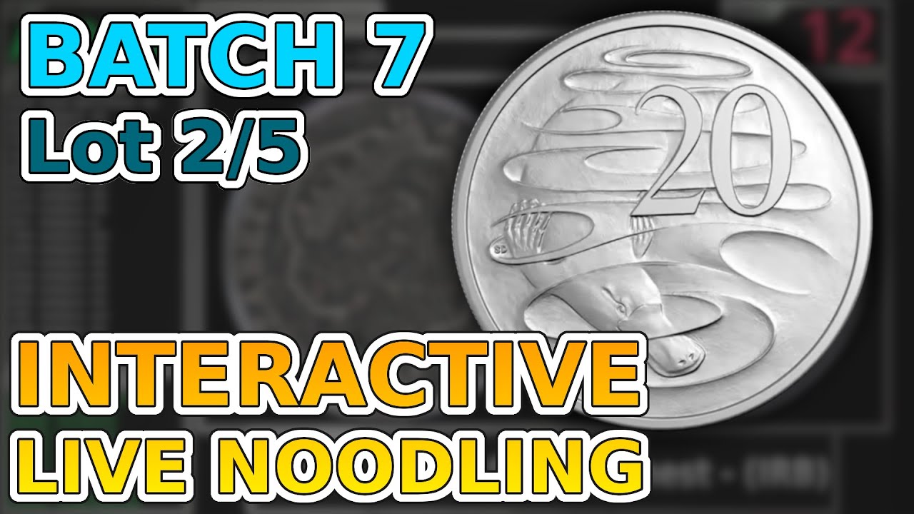 Let's Collect! 20c Coins - Interactive Live Noodling - Batch 7: 2/5