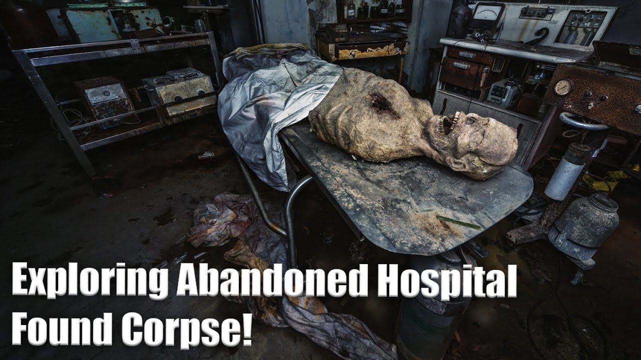 Exploring an Abandoned Tuberculosis Hospital - Found a Fake Corpse