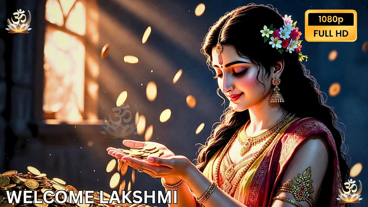 Lakshmi Mantra for Instant Peace & Abundance 🌸 Deep Sleep Lakshmi Mantra