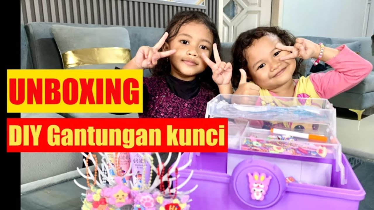 Unboxing DIY gantungan kunci