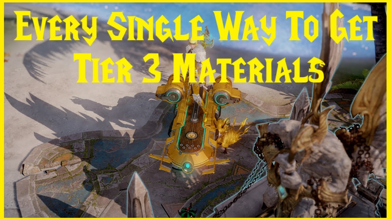 Lost Ark: Every Single way to get Tier 3 Materials: Honor Shards, Guardian, and Destruction Crystals