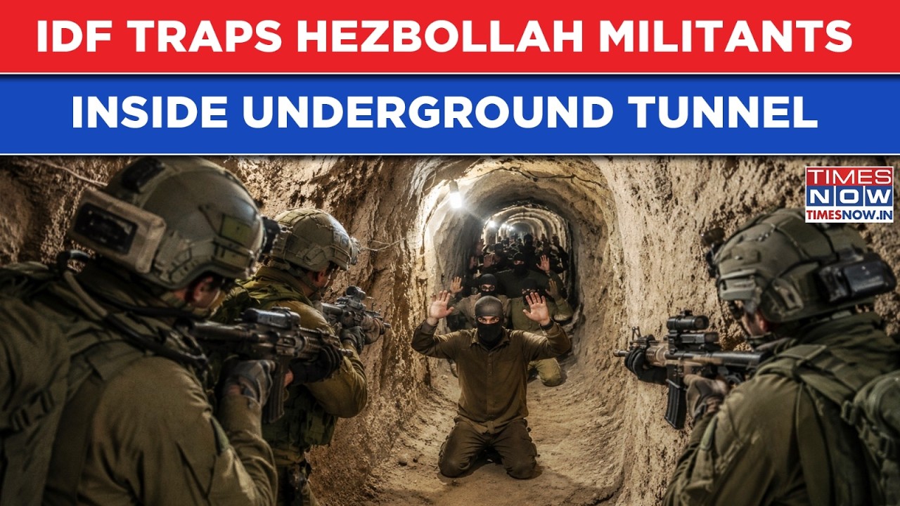 IDF Traps Dozens Of Hezbollah Men In Tebnit Underground Tunnel| Militants To Now Meet Hamas' Fate?
