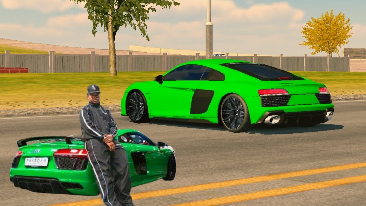 Ghost Hlubi Audi  R8 Imitation Car Parking Multiplayer beta 2025 Gameplay