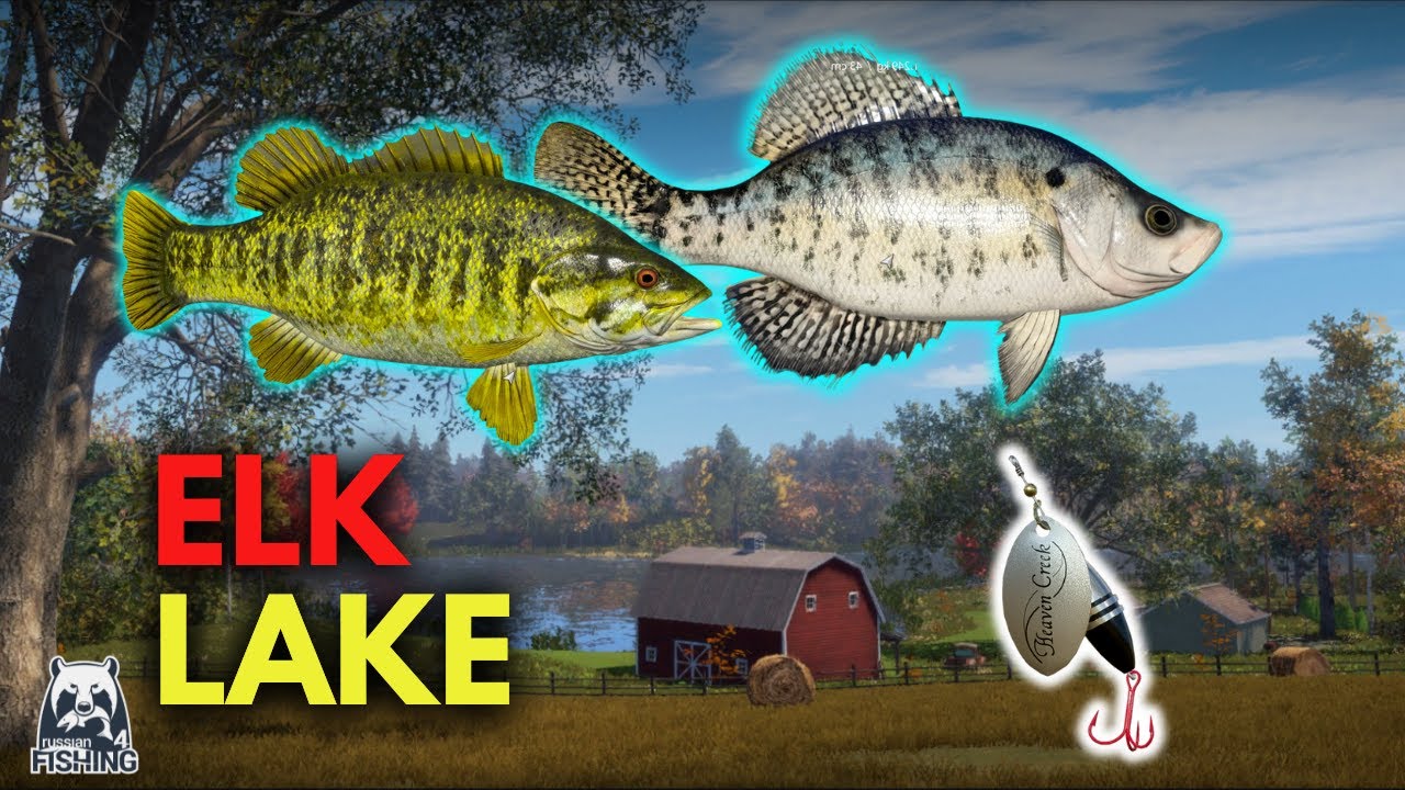 Elk Lake Russian Fishing 4 | The best lure #fishinggame