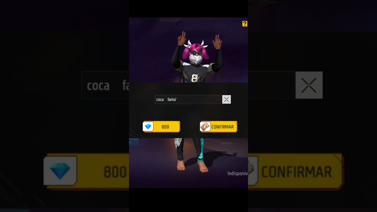 Nicks para Free fire vers&atilde;o instaplayer resenha.. #freefire #fouryou#nickff #fyp