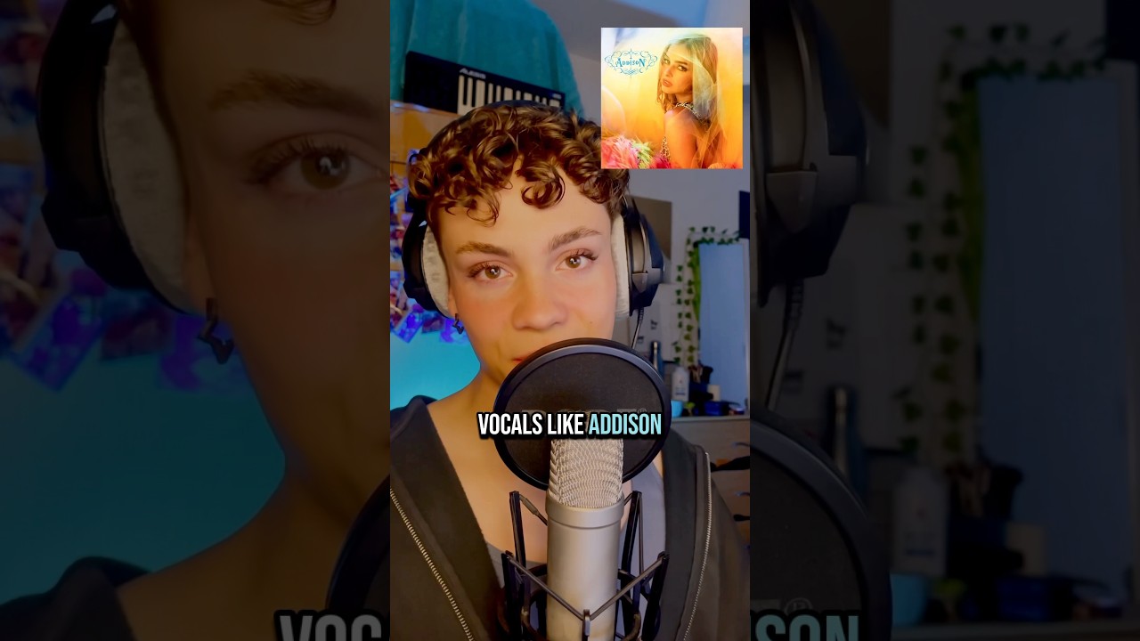 How to produce vocals like Addison Rae … 