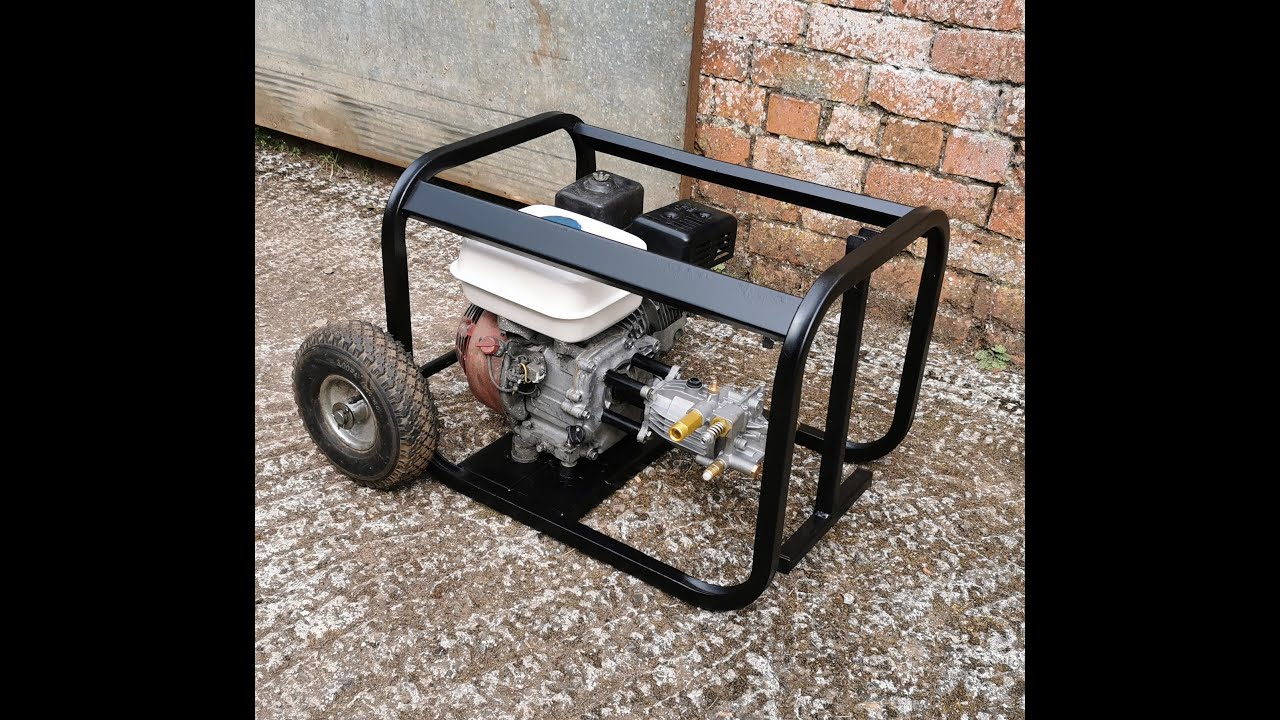 DIY Power Washer built from an old generator
