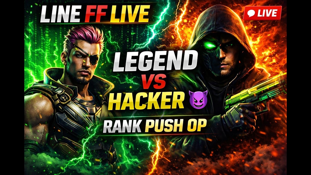 🔴 LIVE: S49 Rank Push! Destroying Grandmaster Lobby 🔥 #FreeFir
