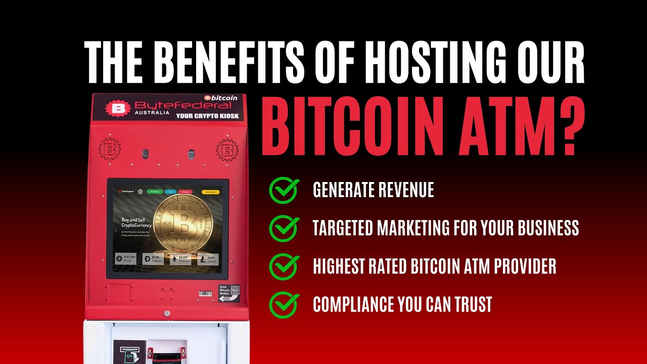 Host a Bitcoin ATM with ByteFederal Australia