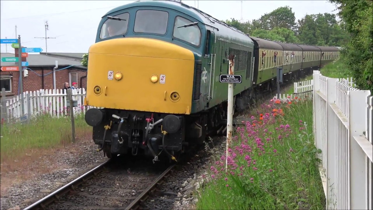 WEST SOMERSET RAILWAY 2018 DIESEL GALA FRIDAY 8 JUNE PART1