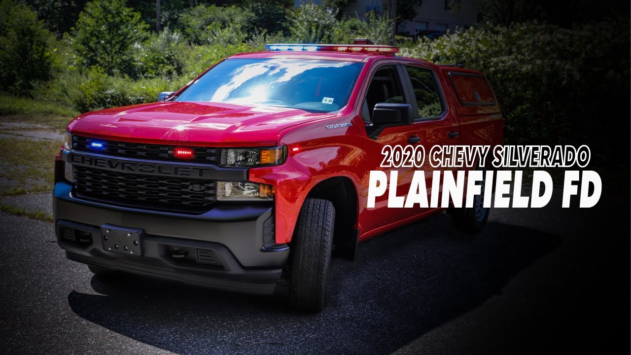 Fire command vehicle for Plainfield FD | 2020 Chevy Silverado