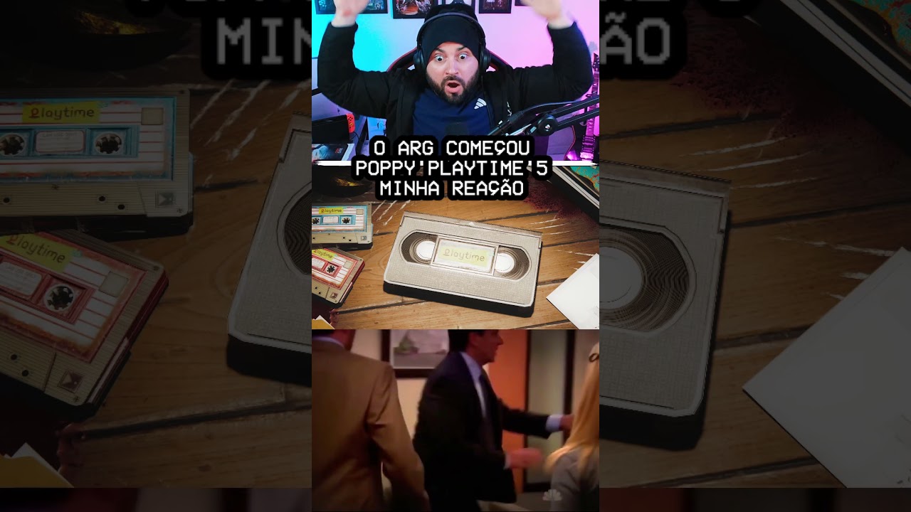 🚨ARG POPPY PLAYTIME 5 COMEÇOU MINHA REAÇÃO 