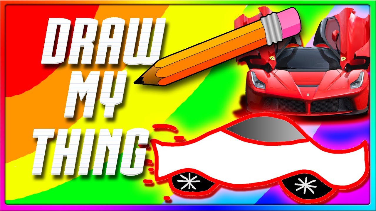 THE FASTEST CAR EVER! | Draw My Thing