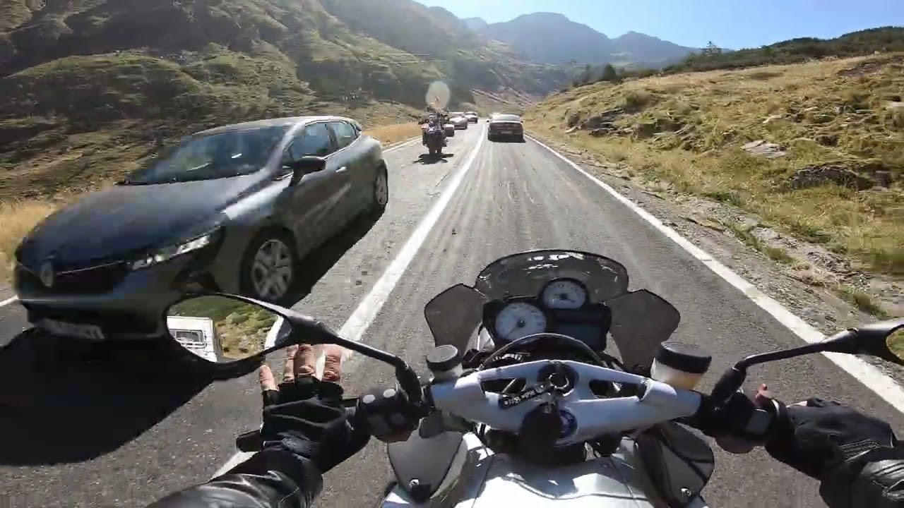 BMW K1200R Transfagarasan  Climb Ride