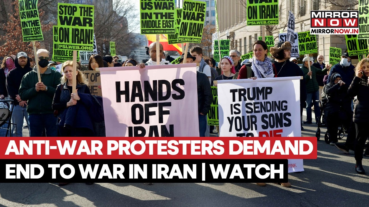 “Stop The War In Iran”: Anti-War Protesters Rally In  Worldwide Against Escalating Conflict