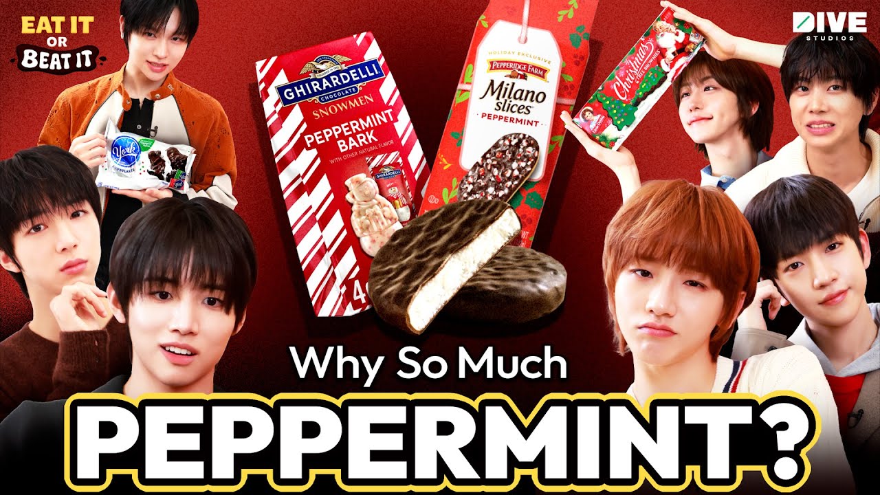 K-pop Idols try American Winter Snacks for the First Time | IDID (아이딧) | EAT IT or BEAT IT