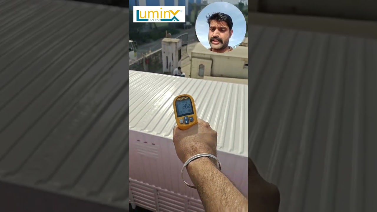 Sun beating down on your truck all day? ☀️ | #luminx #coolroofpaint