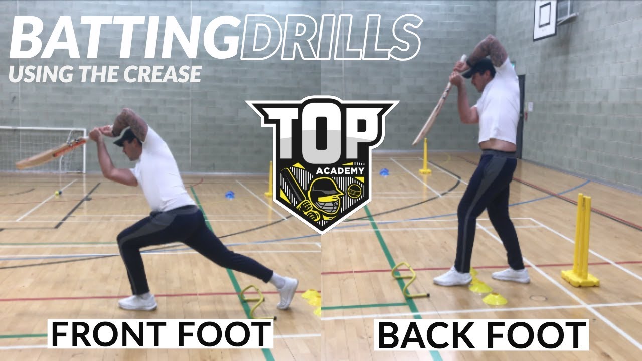 Batting vs Spin Bowling I Using the Crease - Cricket Coaching Drills & Tips