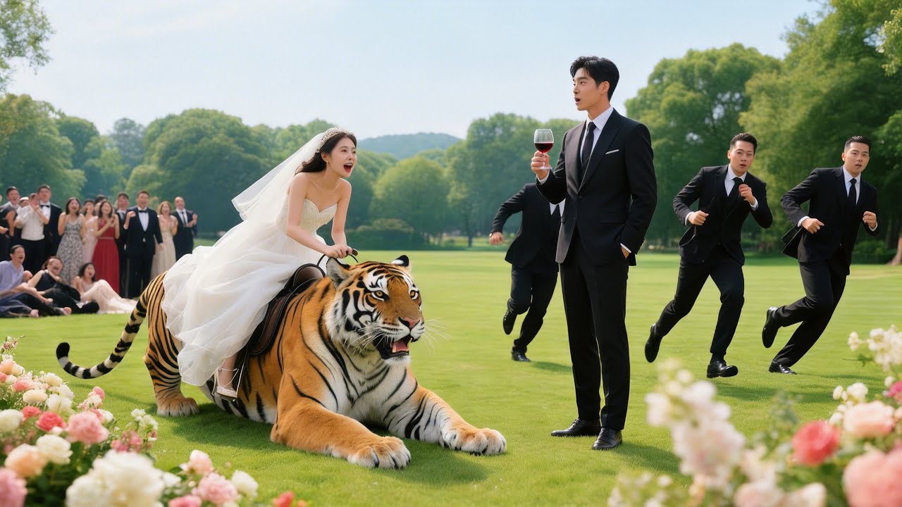 CEO Nagpalaya Ng Tigre Para Takutin Ang Asawang Pinili, Hindi Inakala Na Sasakay Siya Pa! Na-inlove