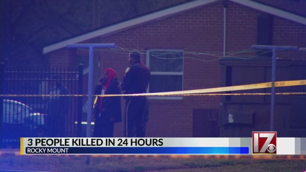Residents react after 3 killings in Rocky Mount in 24 hours
