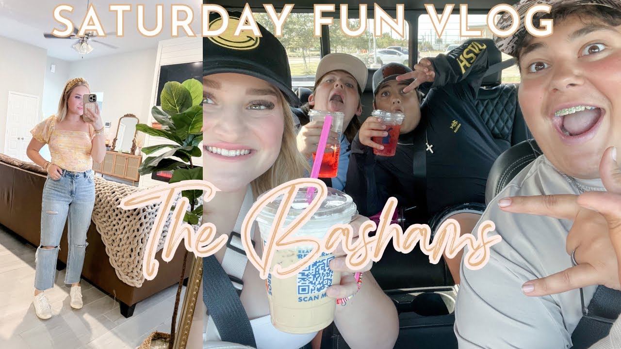 SATURDAY VLOG | PURSE BINGO | FAMILY DAY | DRUE & GABE