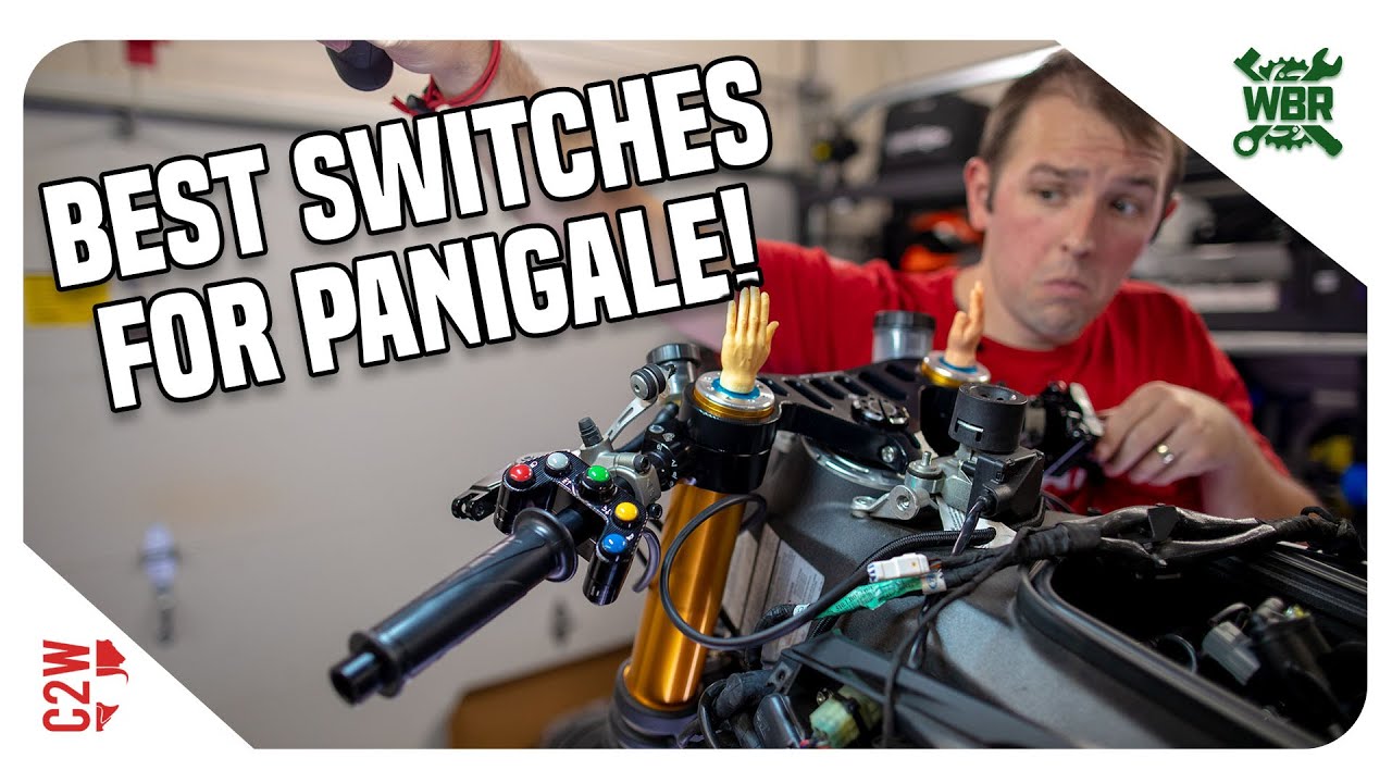 We found THE BEST motorcycle switches!!  [Wrecked Bike Rebuild - Ep 11 - 2016 Ducati 959 Panigale]