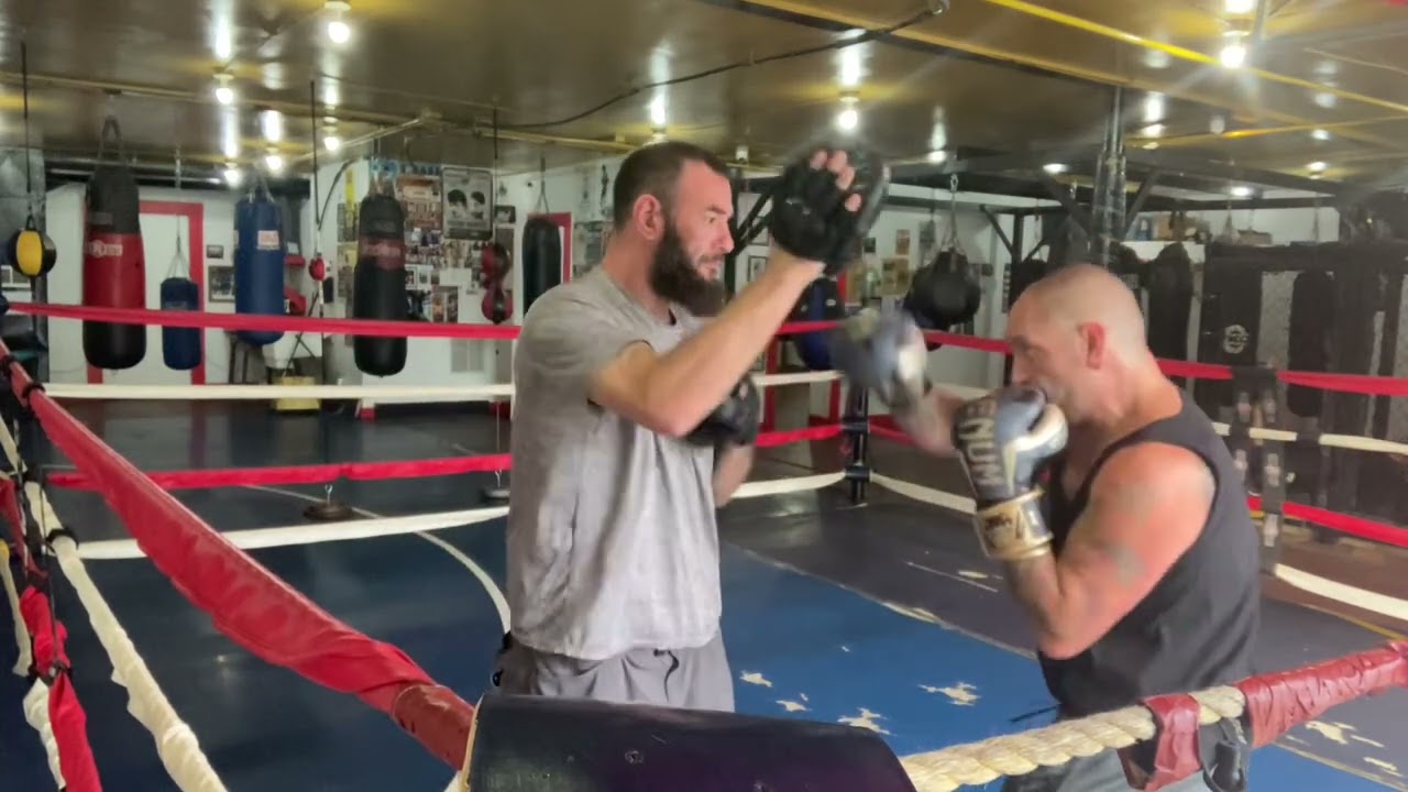 Mitt Session 2 9/27/24 coach Riley FlintTown Boxing Club