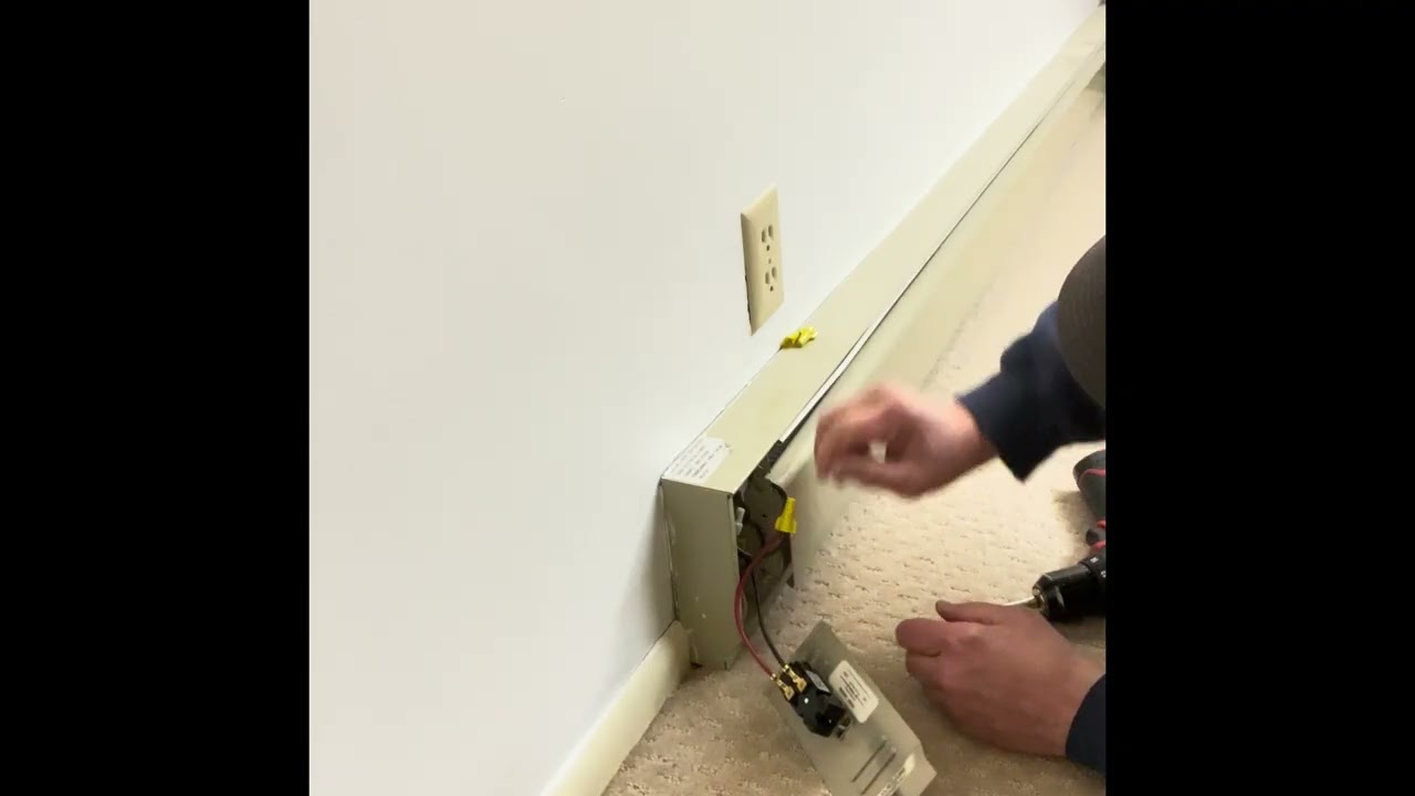 Baseboard heater repair￼#3 #electrical ￼