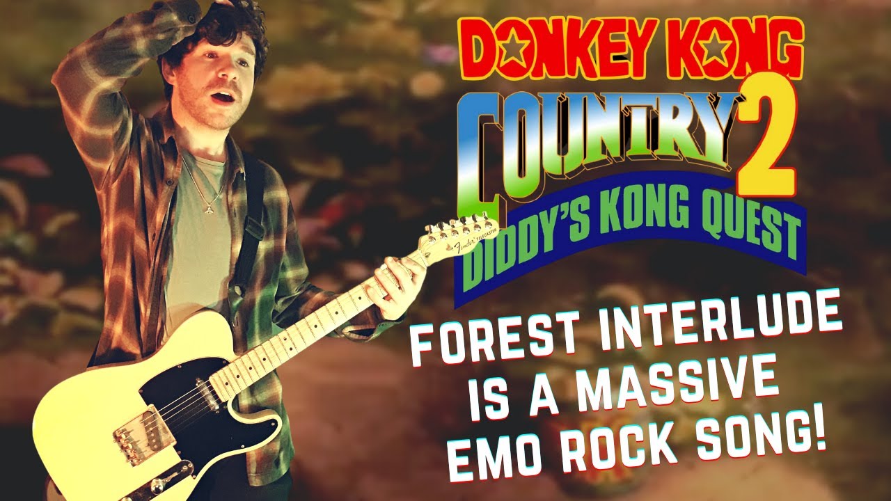 Donkey Kong Country 2 - Forest Interlude (EMO/ROCK GUITAR COVER)