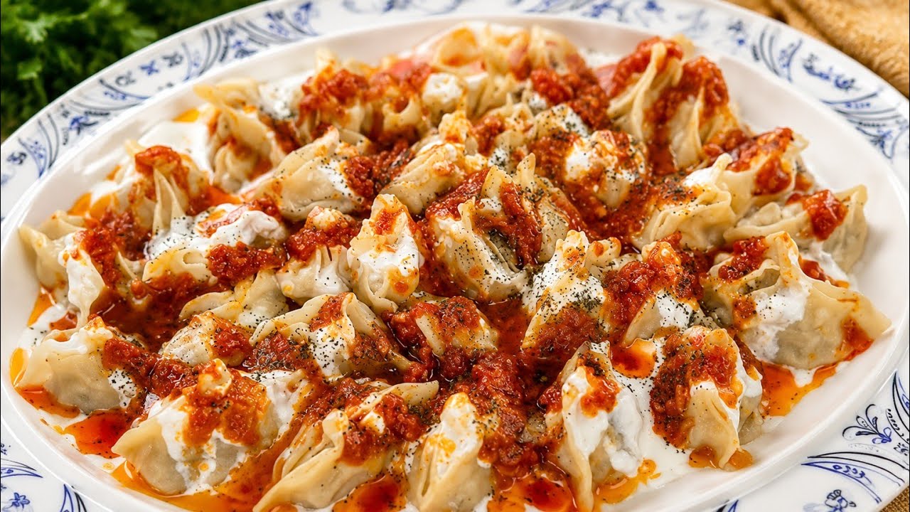 طرز تهیه منتو خوشمزه و خانگی | آسان و ساده Homemade Afghan Mantu Recipe | Easy & Delicious