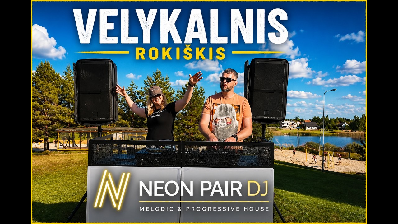 Golden Hour at Velykalnis 🌅 | Neon Pair DJ | Melodic House & Progressive Sunset Set