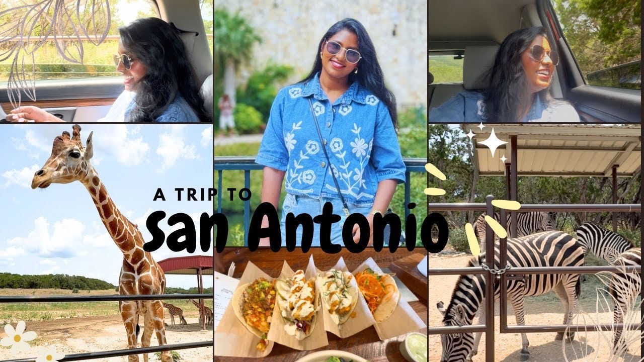 Lets explore San Antonio || River walk || Wildlife Ranch