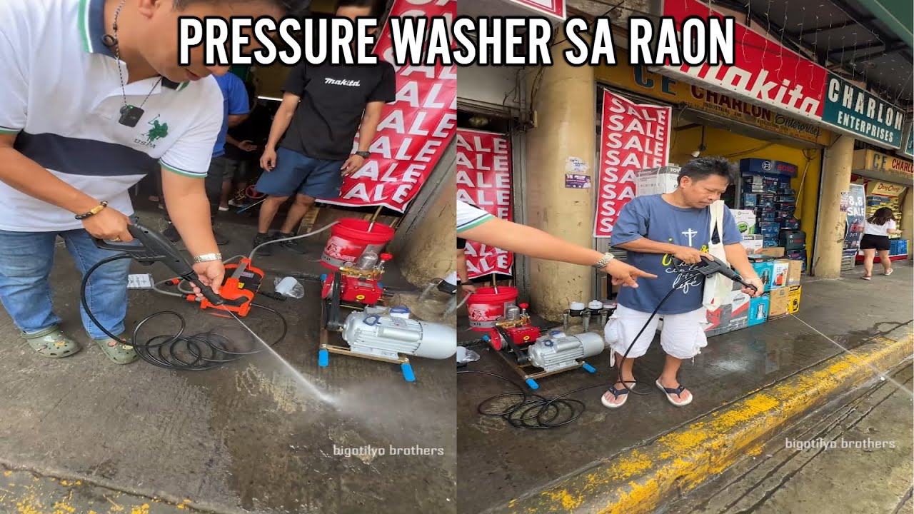 Pressure Washer Na Pangmatagalan Sa Lakas At Tibay