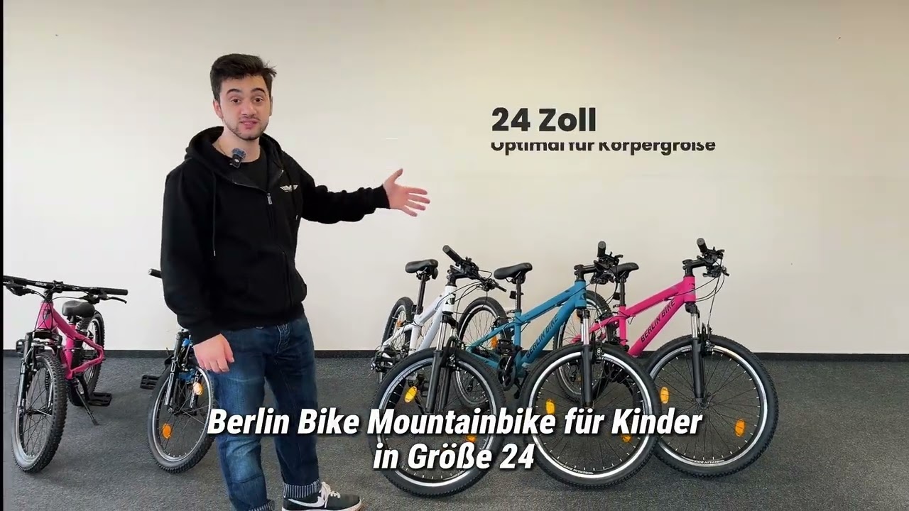 Berlin Bike Kinderfahrrad MTB1 20 Zoll & 24 Zoll