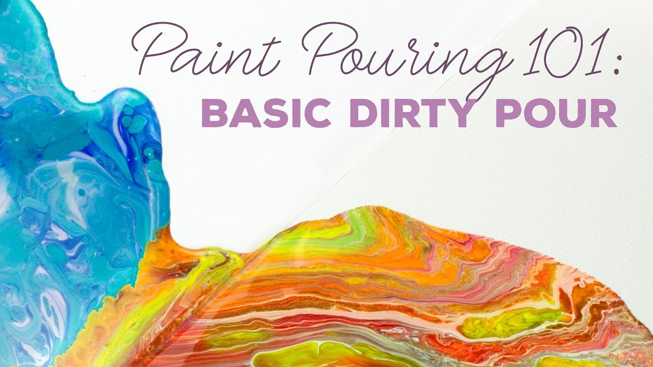 Paint Pouring 101: Basic Dirty Pour | DecoArt&reg;