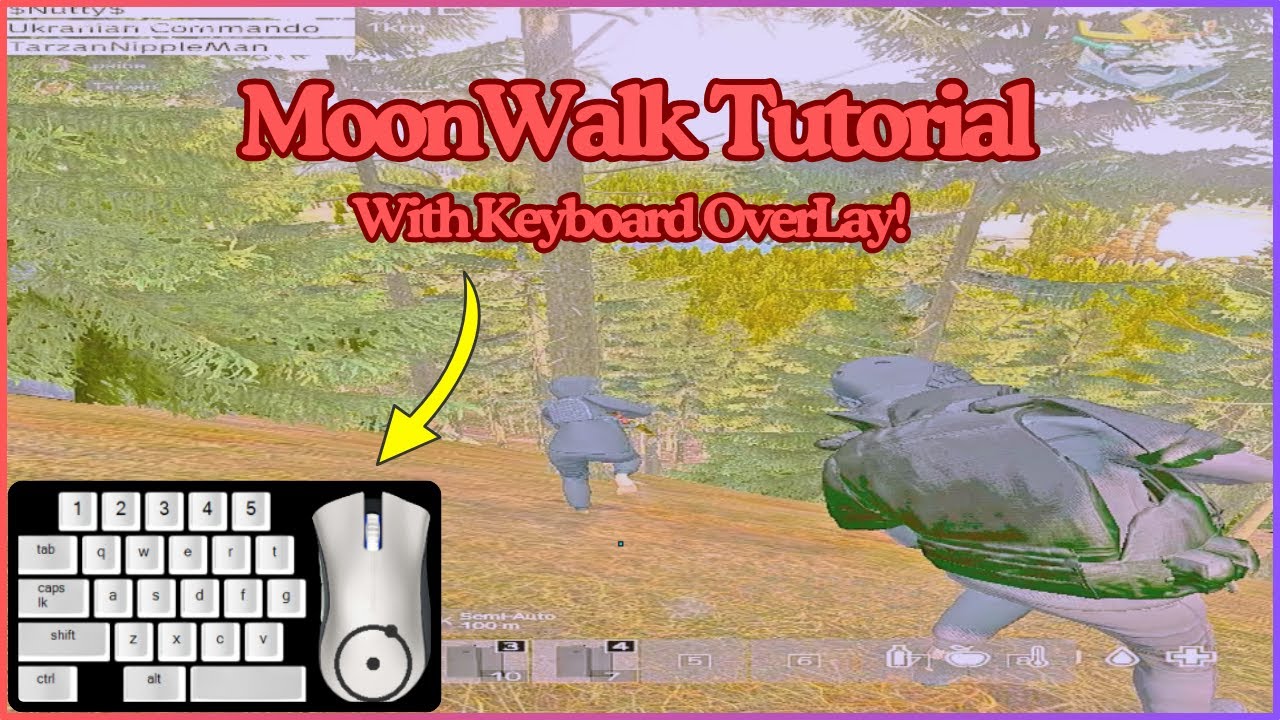 How To Moonwalk In Dayz With KEYBOARD OVERLAY! Still Working 2024