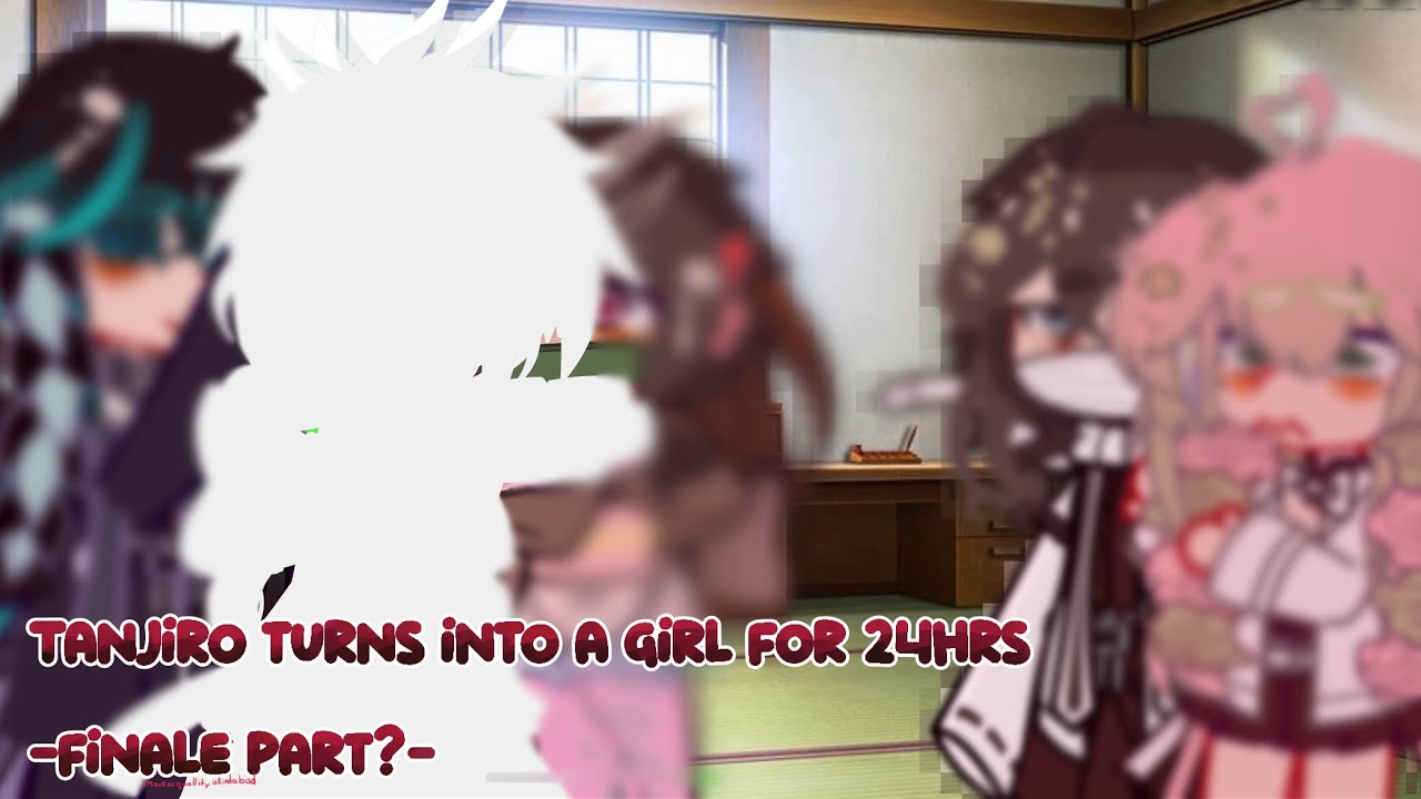 Tanjiro turns into a girl for 24 hrs -Finale parts- #muitan #nezuko #mitsuri
