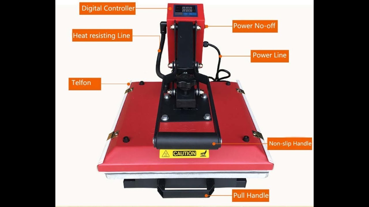 Cuyi A3 Automatic Open Heat Press Machine