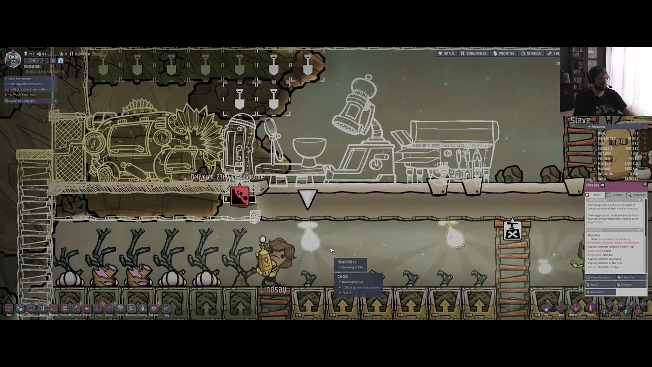 DLC Oxygen Not Included Scramble: If You Just Ignore All The Awful, You'll Be Much Producter!