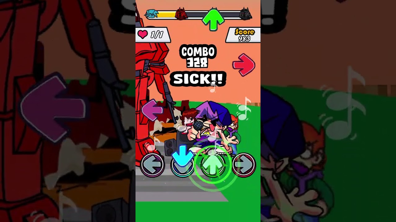 Beat stage gameplay 