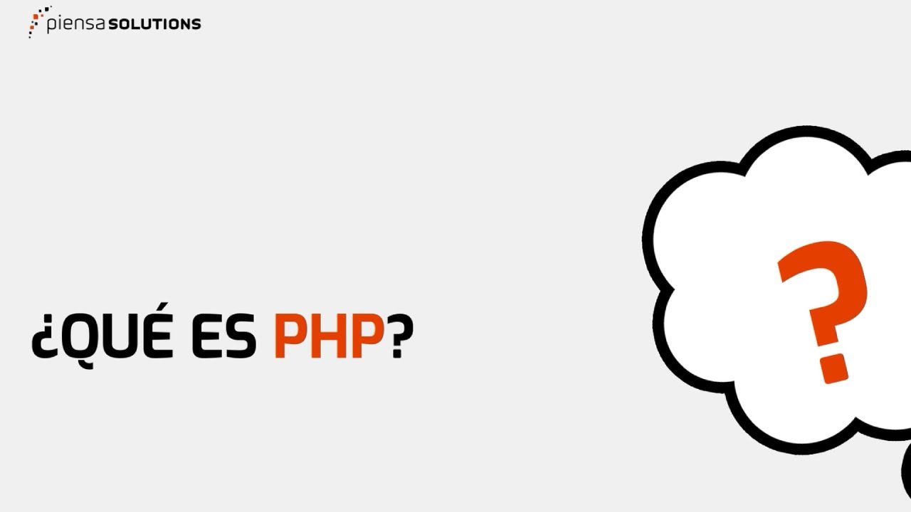 &iquest;Qu&eacute; es PHP?