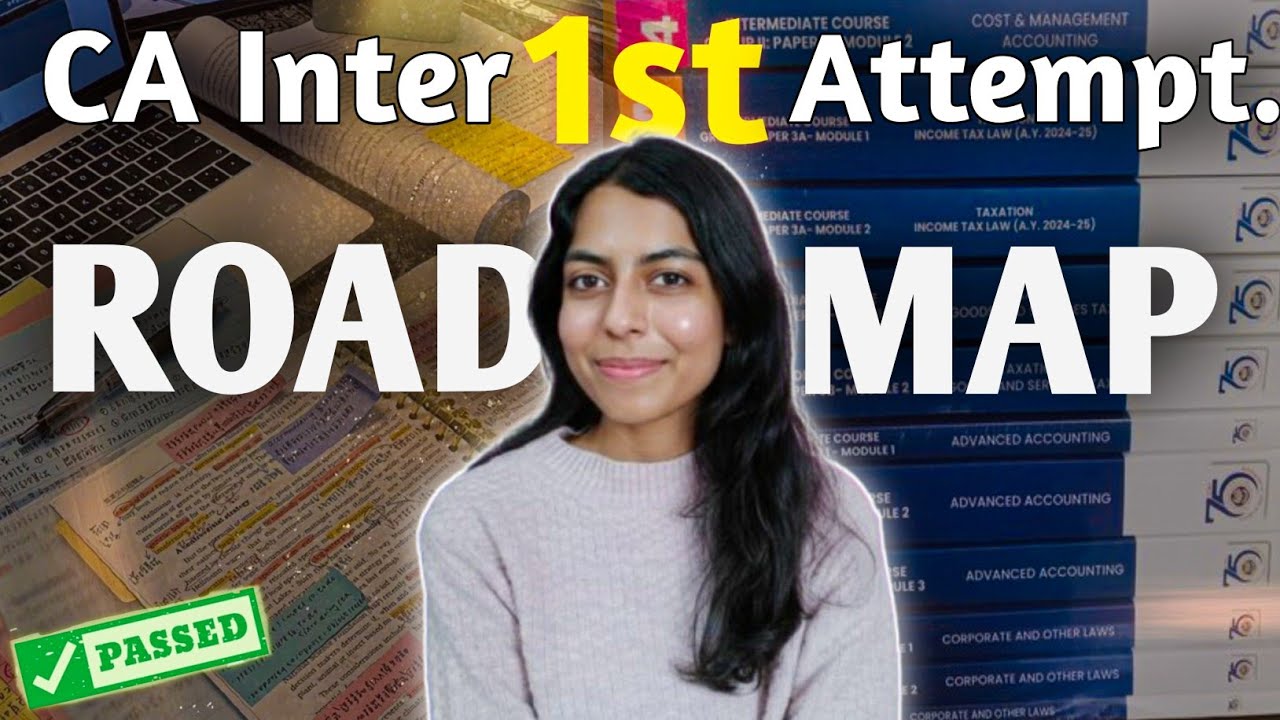CA Inter 1st Attempt Complete Blueprint 🎯| A-Z Strategy You Can Actually Follow