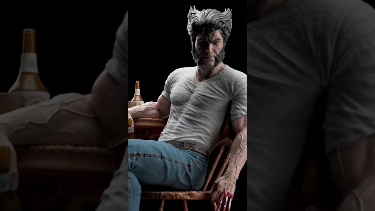 Custom Logan in Bar: Daily Statue Preview