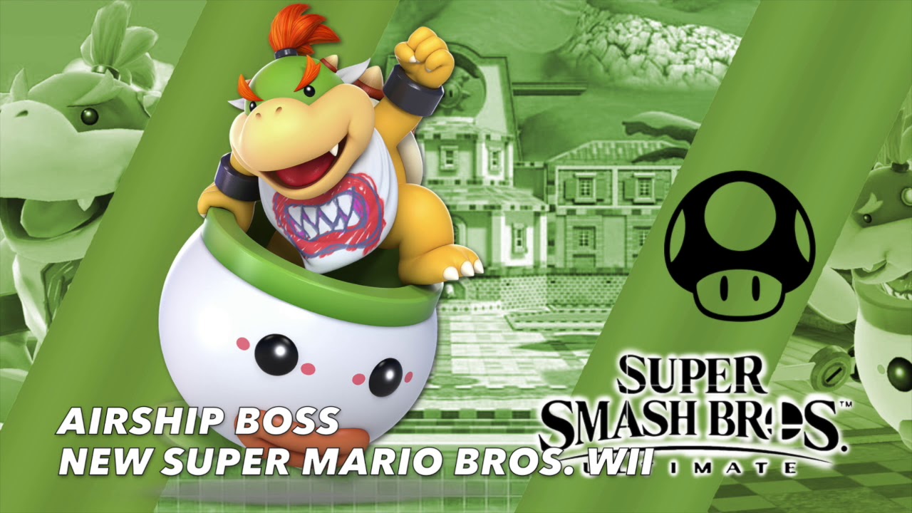 Super Smash Bros. Ultimate -Fan Remix- Airship Boss (New Super Mario Bros. Wii)
