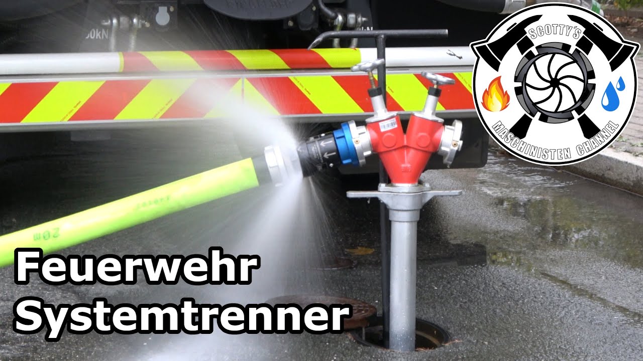 Feuerwehr Systemtrenner - Trinkwasserschutz