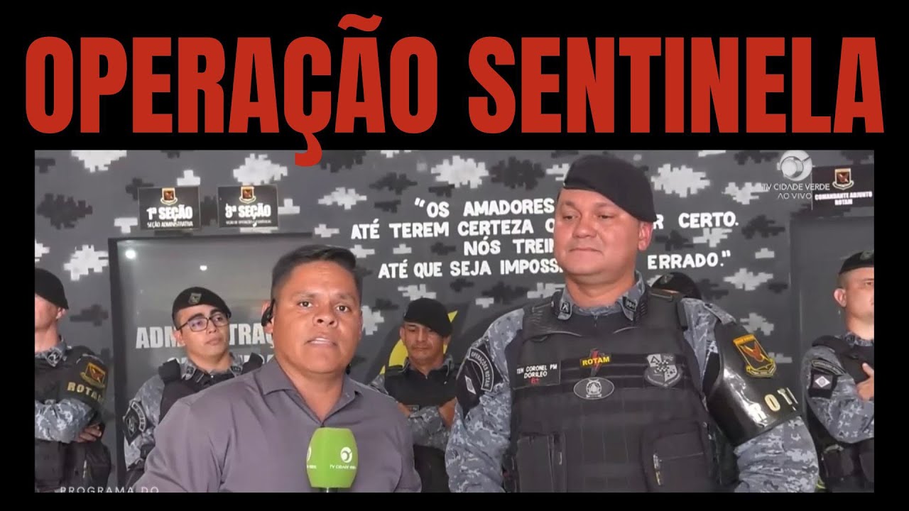 OPERAÇÃO SENTINELA REALIZADA PELO BATALHÃO ROTAM - MT | Arthur Garcia