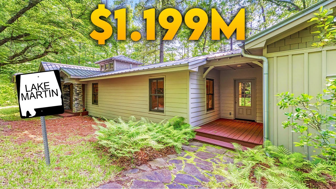 Discover 325 Sears Bluff Road’s Rustic Lakeside Charm | Lake Martin Alabama Lakehouse Tour