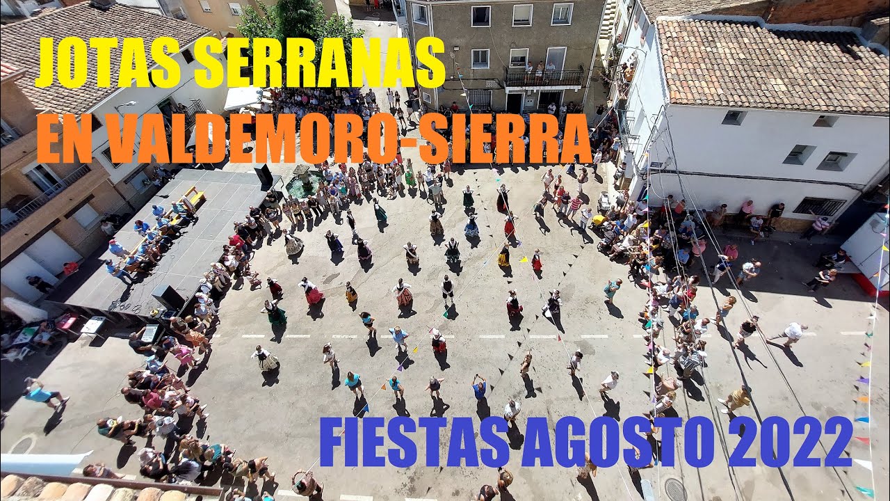 Jotas Serranas en Valdemoro de la Sierra - Fiestas Agosto 2022