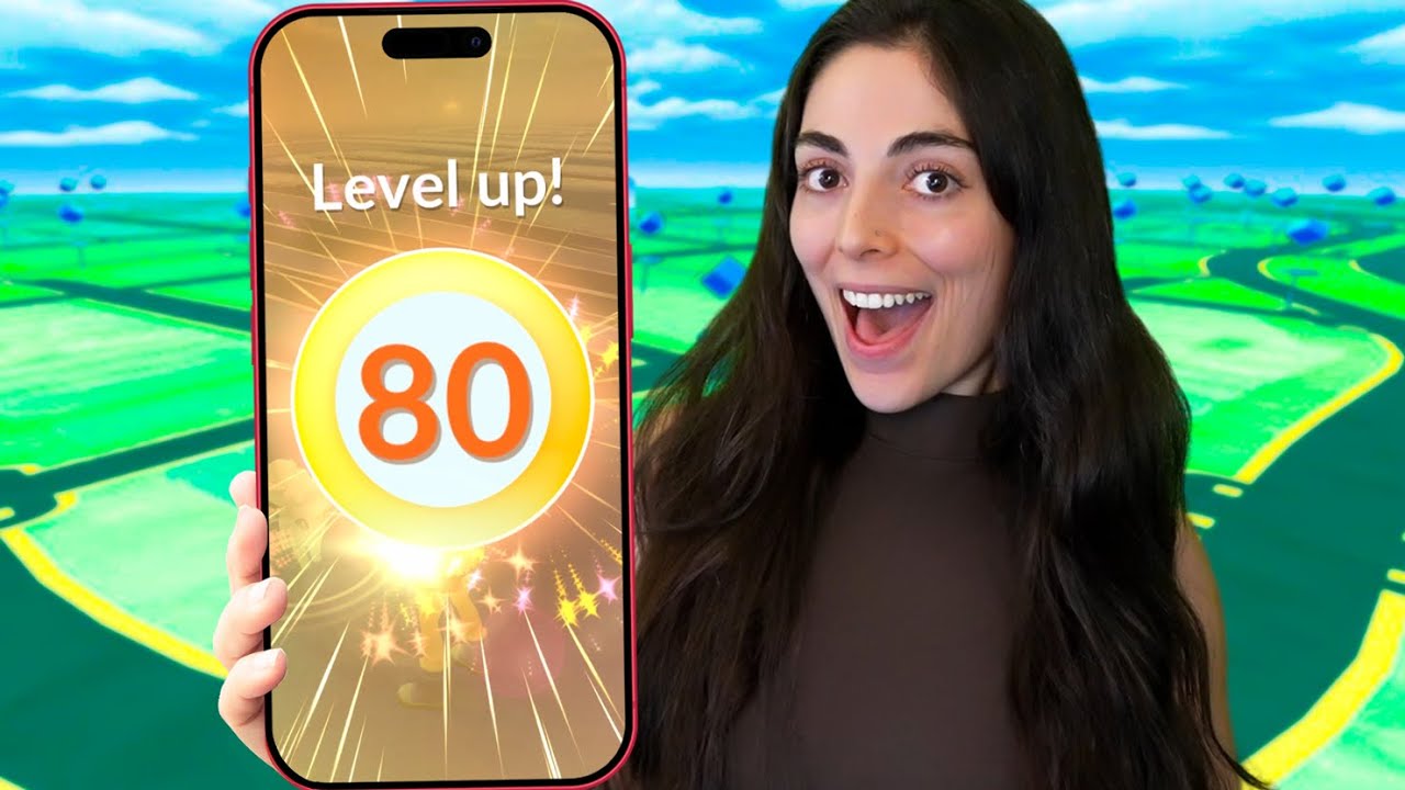 Я достиг 80-го уровня в Pok&eacute;mon Go!
